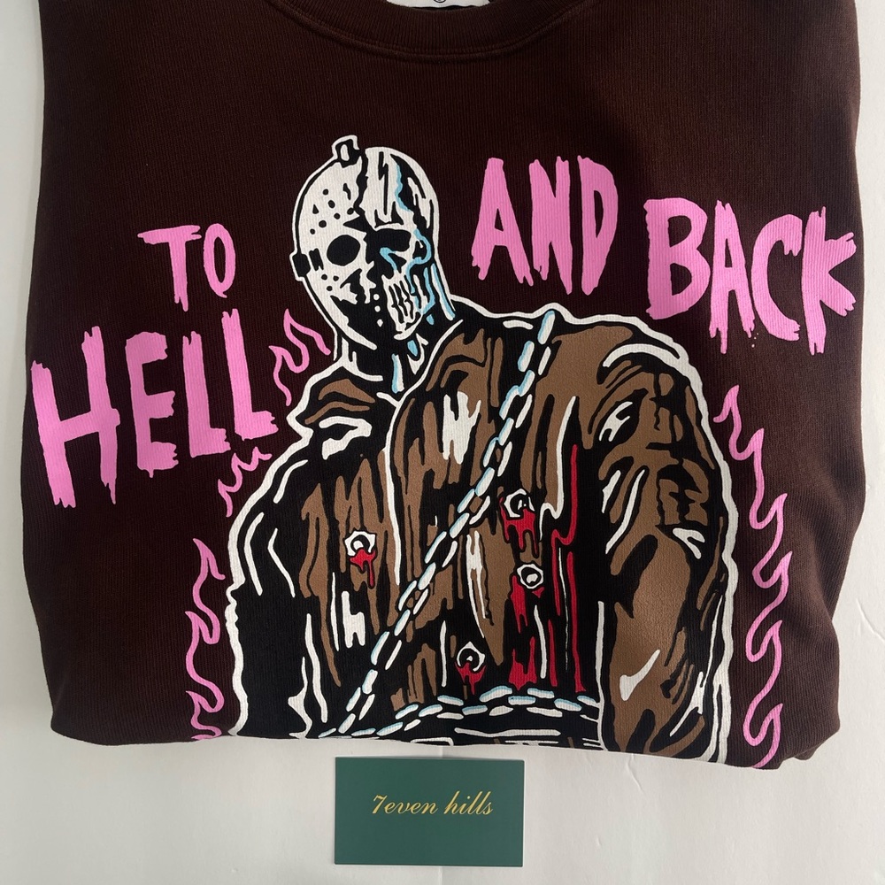 Warren Lotas to hell & back t shirt, rare worn once Sz L
